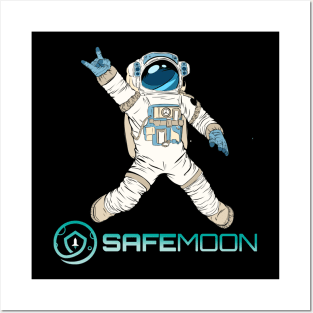 Safemoon coin Crypto coin Cryptocurrency Posters and Art